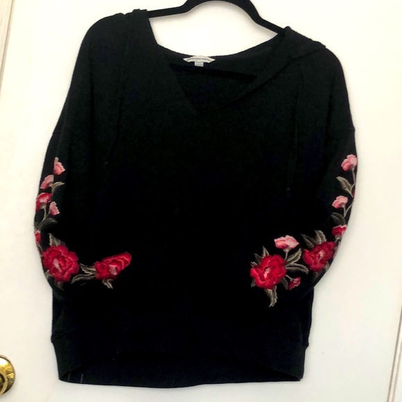 2 for $15 American Eagle embroidered hoodie - Picture 2 of 7